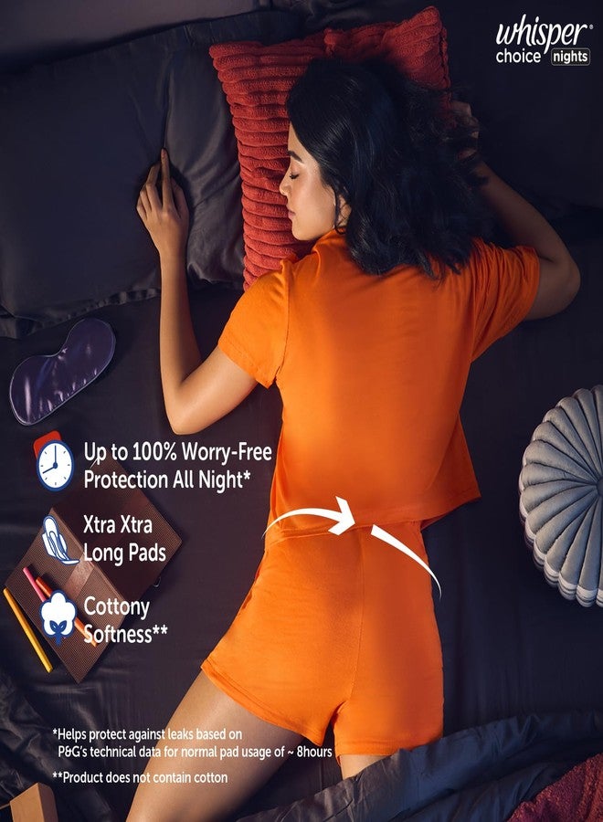 Whisper Ultra Overnight Sanitary Pad For Women With Wings - Xxl Plus, 16 Pads - Image 3